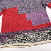 ETRO エトロ デザイン 半袖 コットン ニット セーター サイズ 40 /イタリー製/エトロジャパン/イタリー製