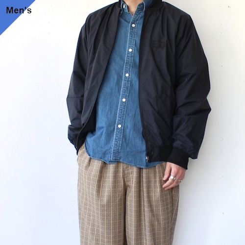 melple ナイロンブルゾン N.R.N.R Blouson　（Black）