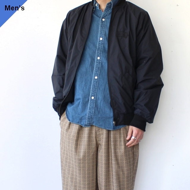 melple ナイロンブルゾン N.R.N.R Blouson　（Black）