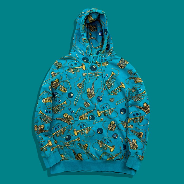 2011–2014 Stüssy 8Ball Jazz Allover Sweat Hoodie