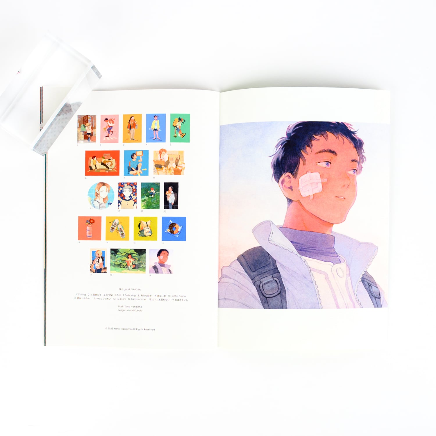 中島花野 画集（Art Book）「Not good / Not bad」 | TOKYO PiXEL