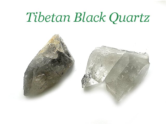 【ヘブン&アース社製】チベタンブラッククォ―ツ原石(2タイプ)