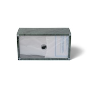 MARBLE TISSUE BOX - Indian green marble