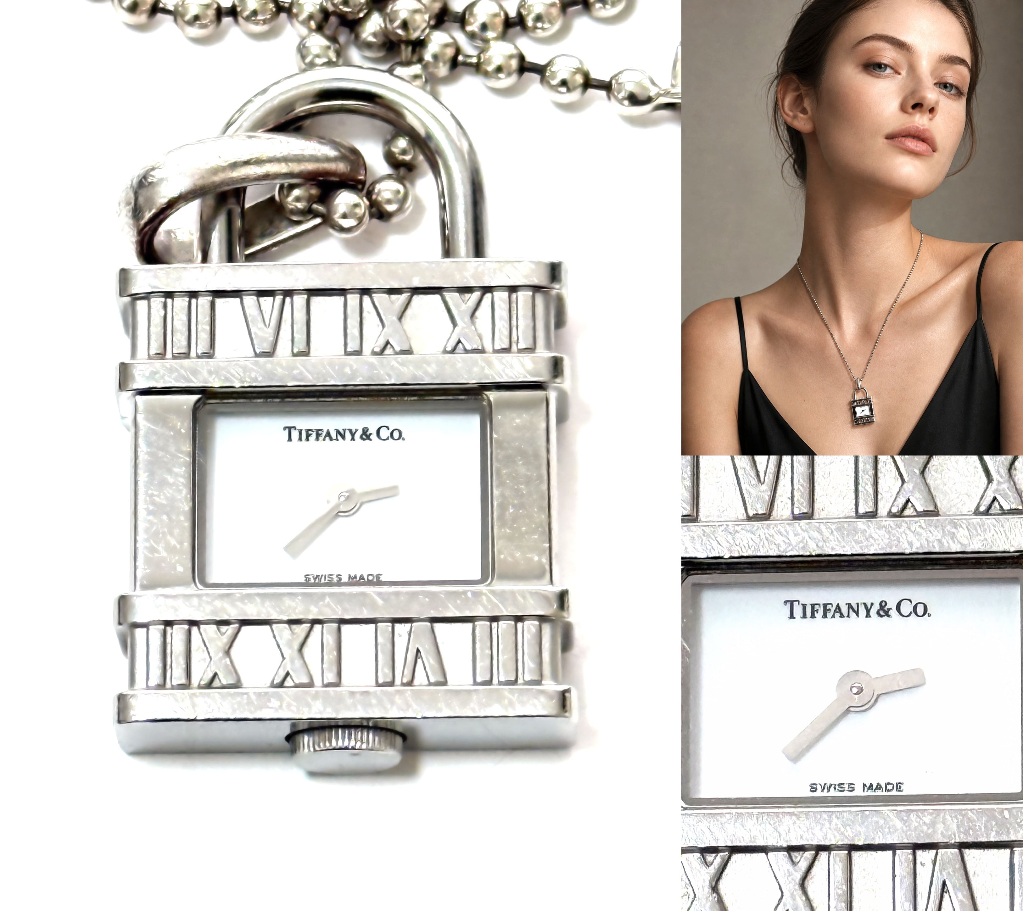 TIFFANY ティファニー Atlas Padlock Pendant アトラス パドロック