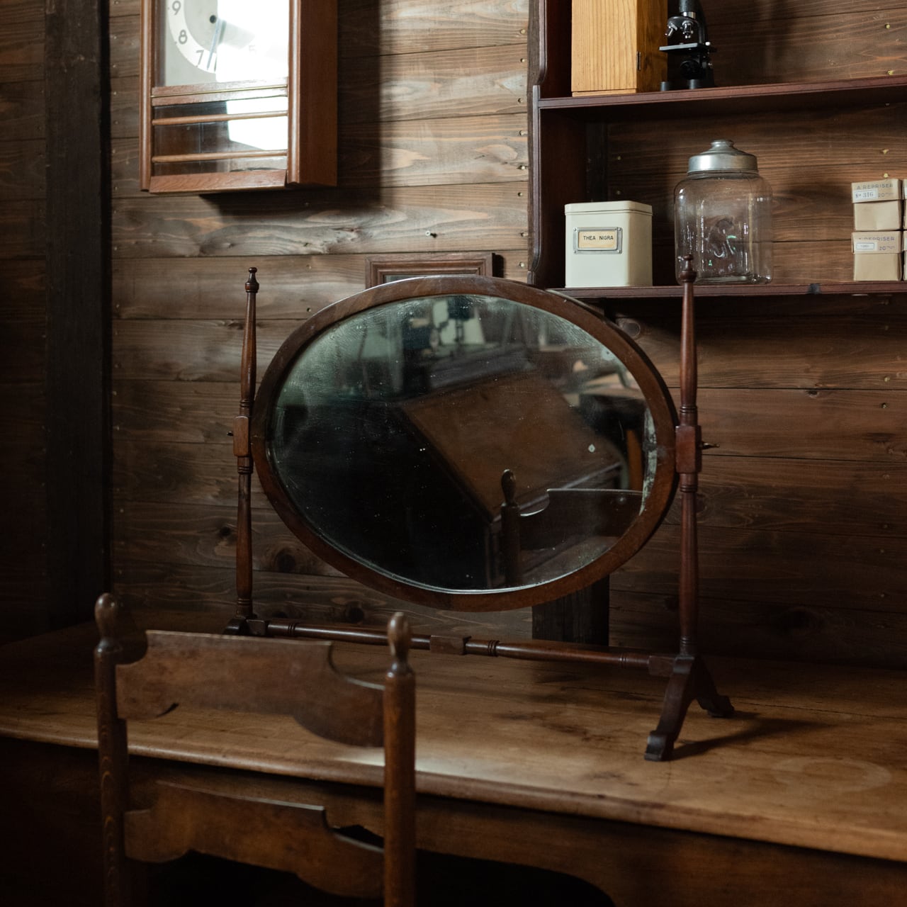 アンティーク テーブルミラー スイングミラー ドレッシングミラー Dressing Table Mirror / ドレッシングテーブルミラー 〈 鏡・ス