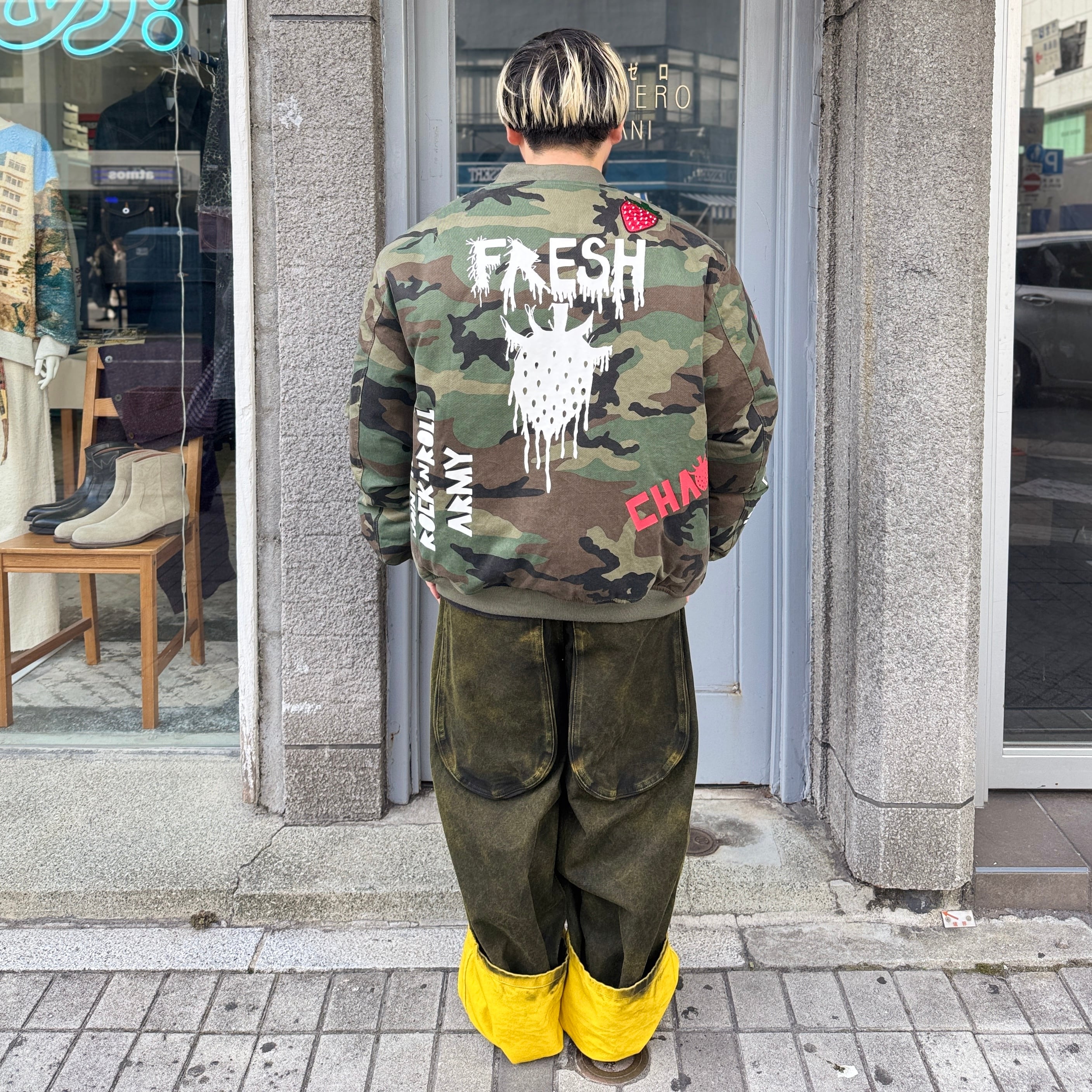 KIDILL / FRESH ANARCHY MA-1 JACKET FOSTEX GARMENTS / VINTAGE