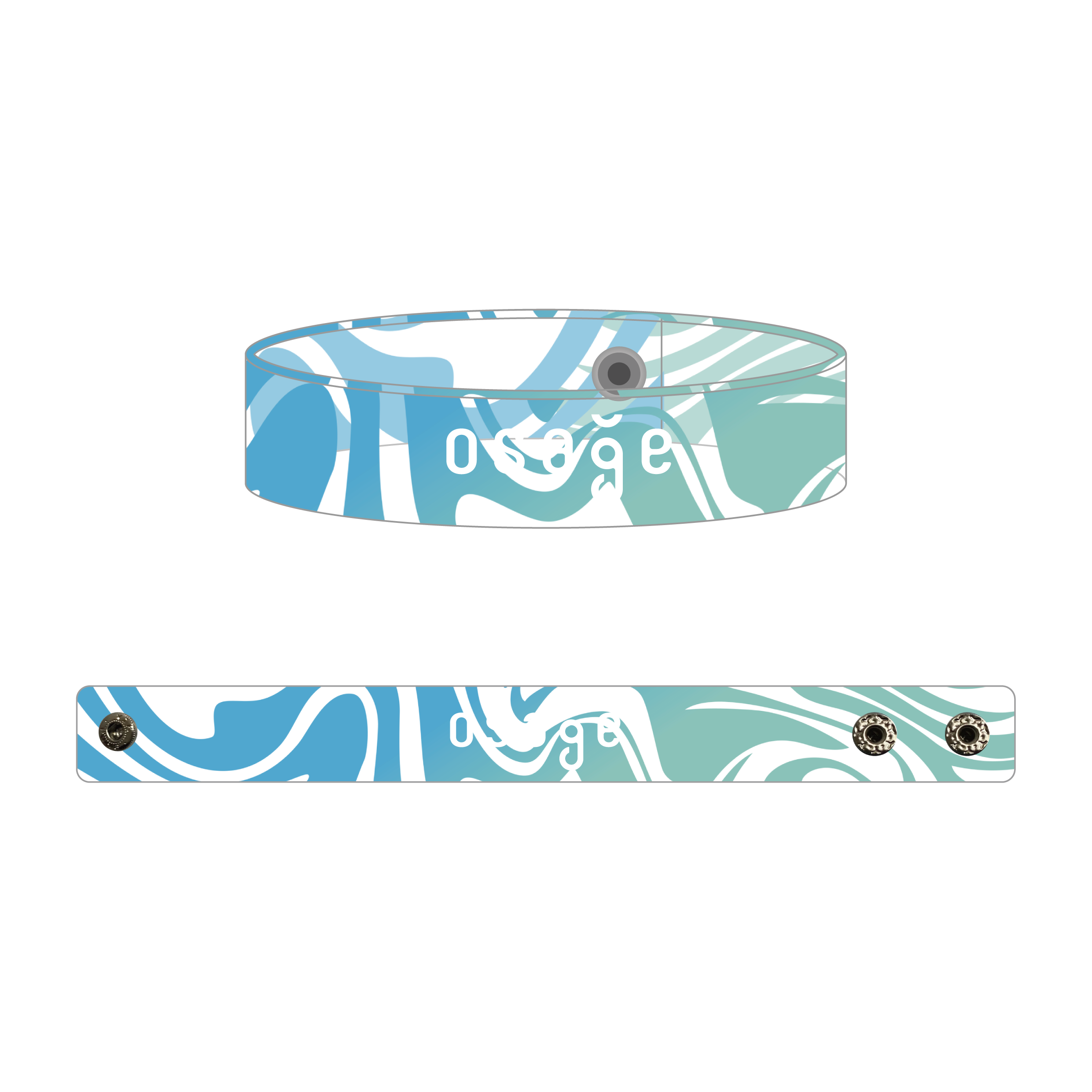 ロゴクリアバングル