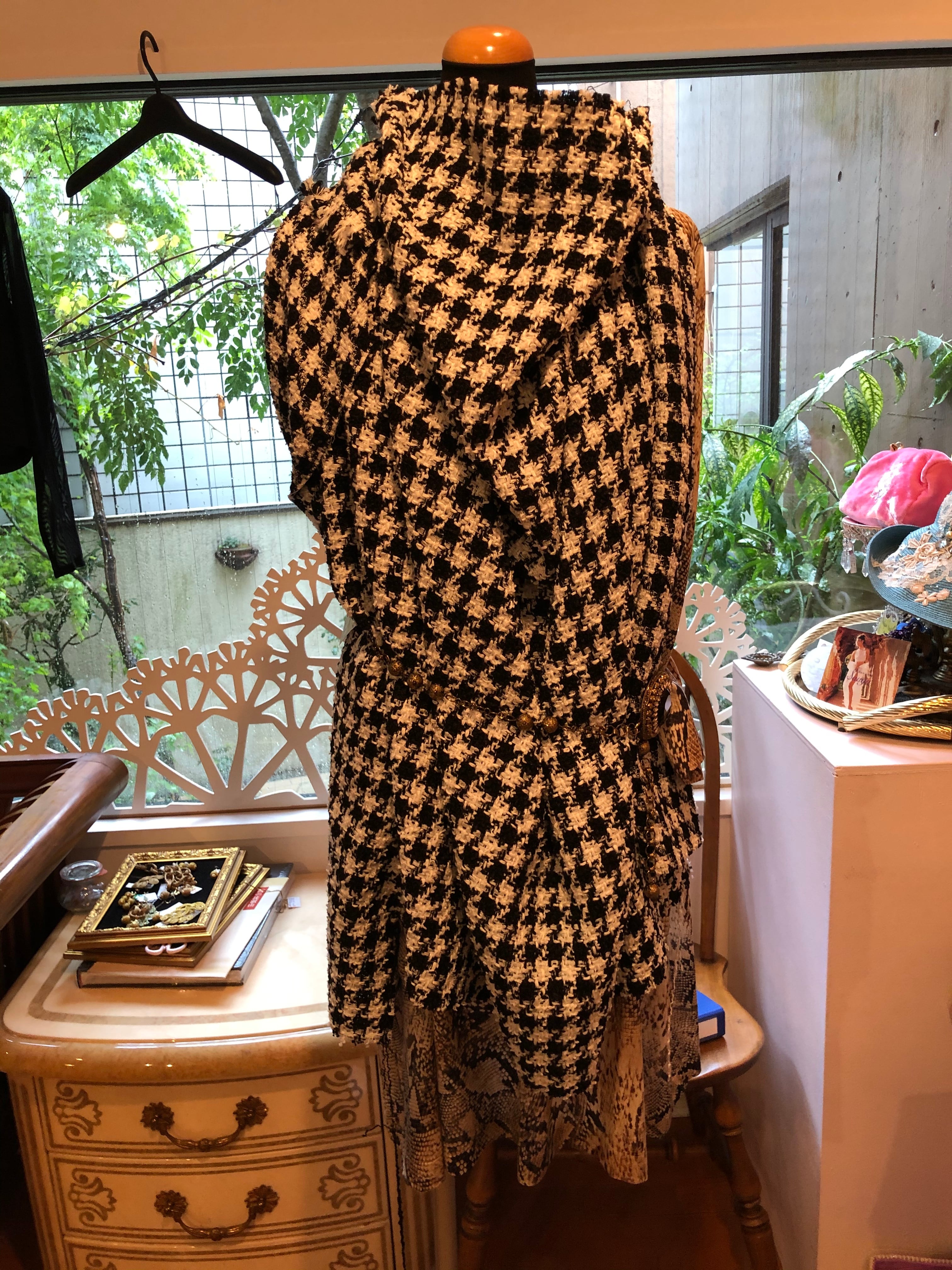 リントン社製生地使用ワンピース白 リントン社製生地使用ワンピース白 【公式通販】