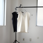 SILENCE / Nep Silk Sleeveless Knit