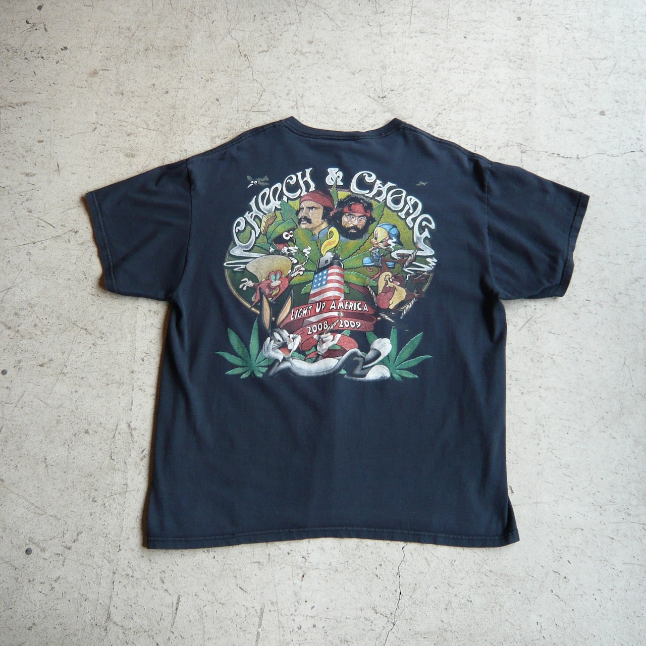 00s Cheech & Chong チーチョン Tシャツ 映画