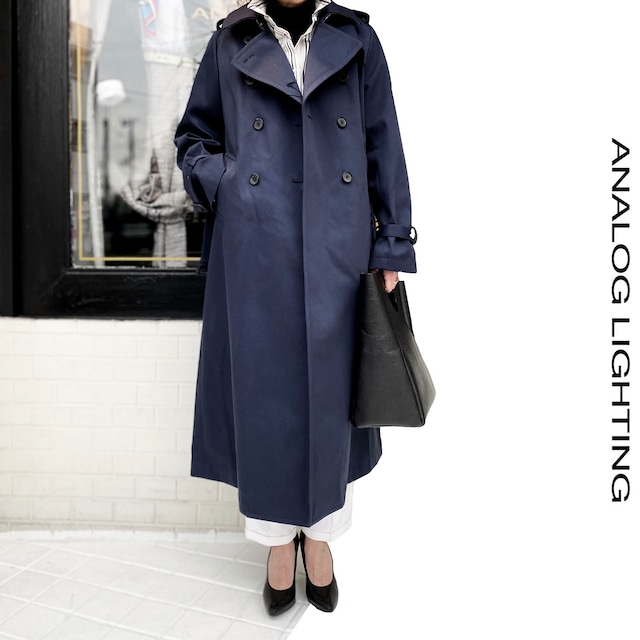 Long Trench Coat／NAVY