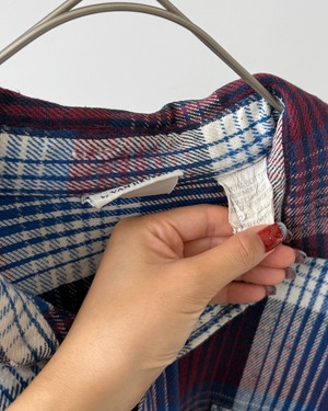 -417 by HEUSEN- Vintage 80-90s Flannel shirt