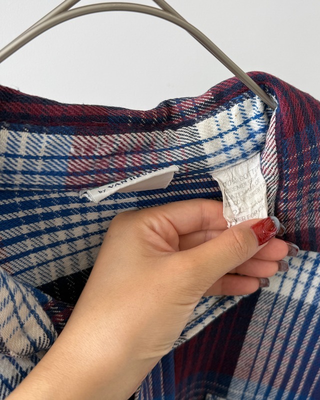 -417 by HEUSEN- Vintage 80-90s Flannel shirt