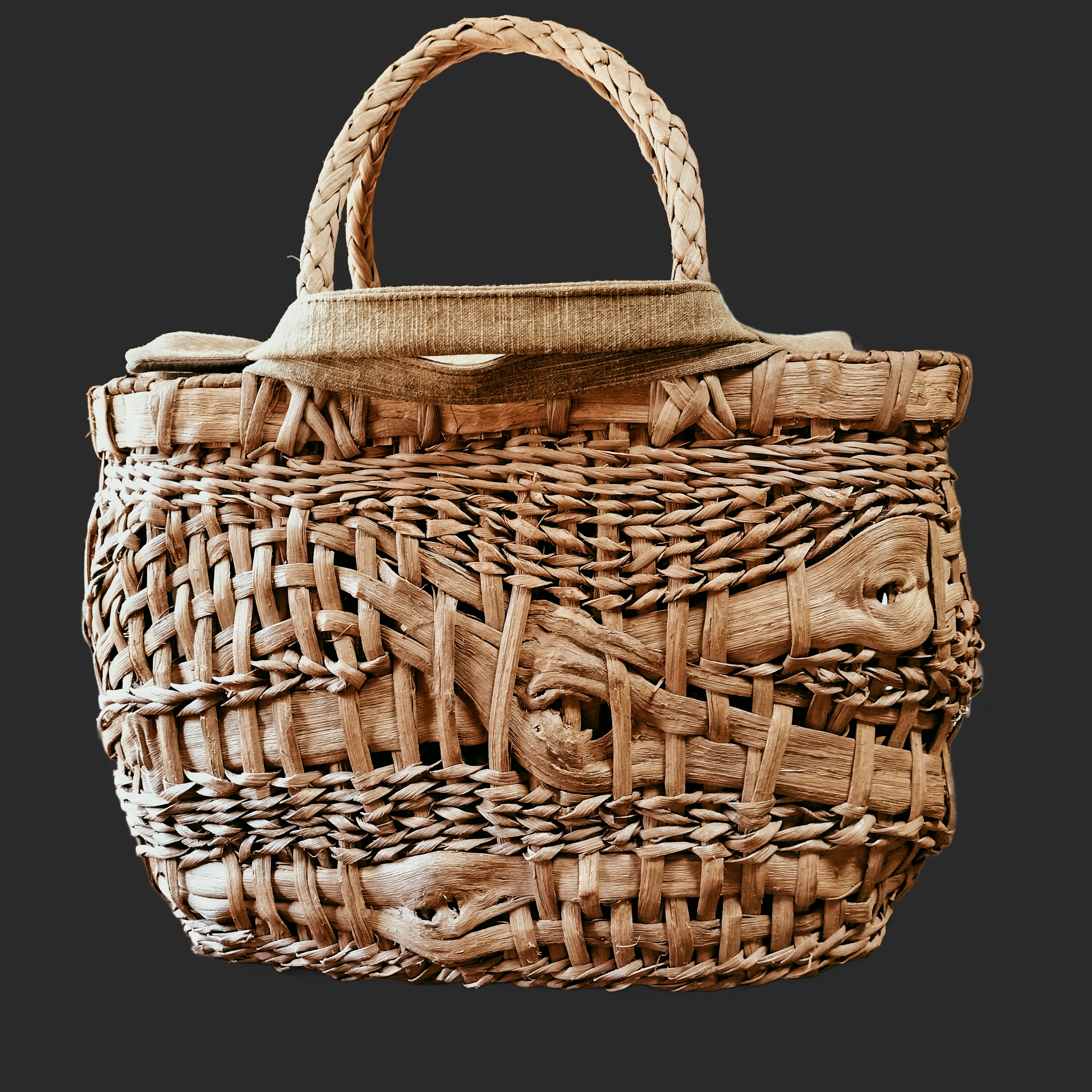 胡桃の籠 山胡桃籠 | 松本奈川山葡萄籠工房千三郎