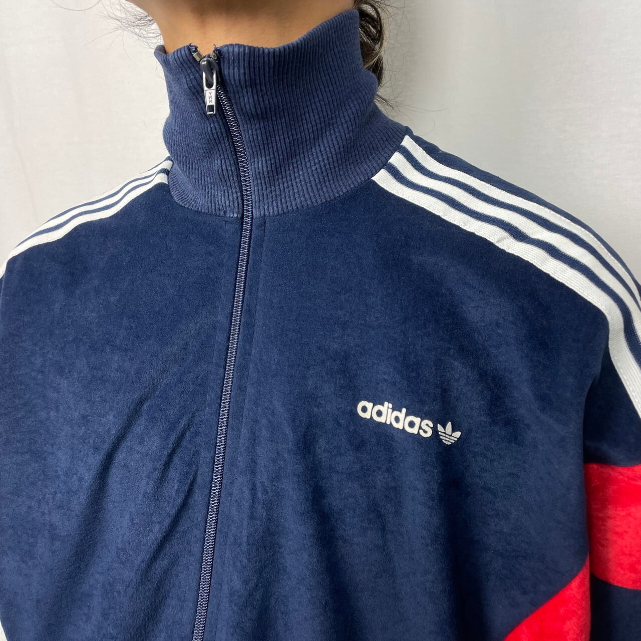 70年代 フランス製 VENTEX社製 adidas アディダス ベロアジャージ ...