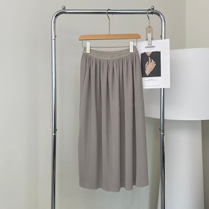 プリーツ フレア ロング スカート 10259