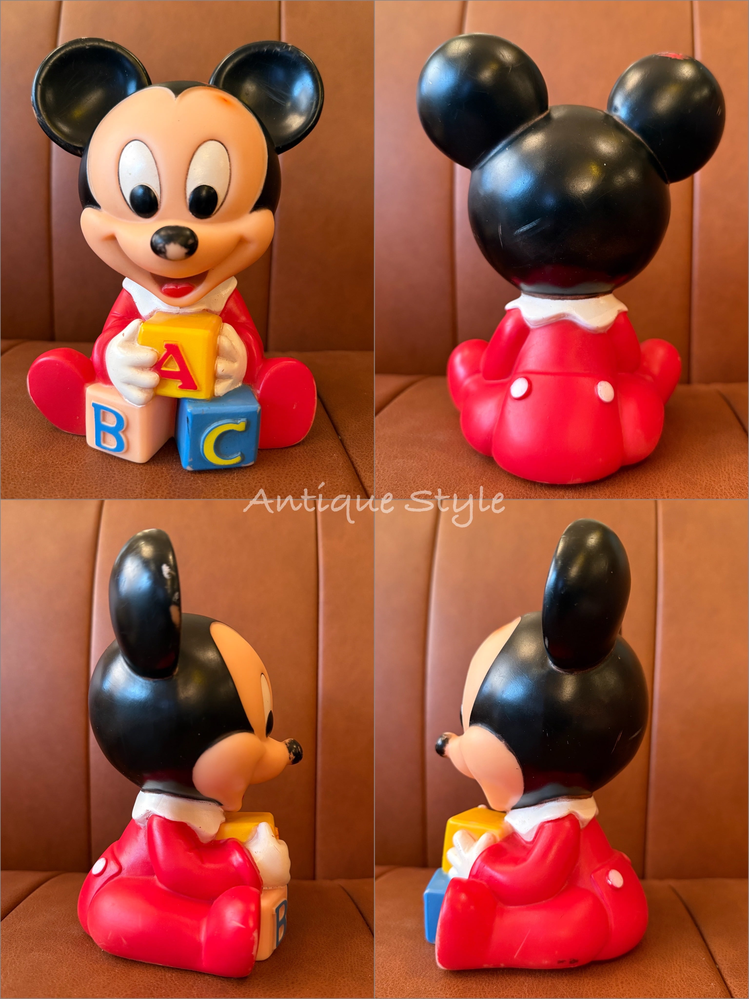 難あり】80s USA ヴィンテージ ディズニーベビー ミッキーマウス ABC