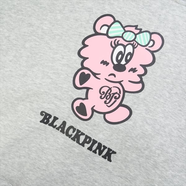 Size【L】 VERDY ヴェルディ ×BLACK PINK PLUSH HOODIE GRAY Pop-Up ...