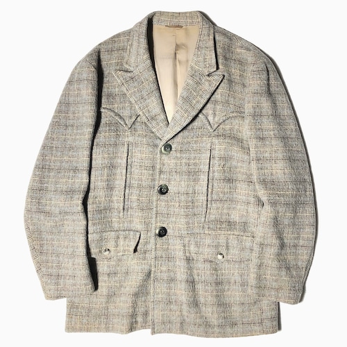Vintage 50's【Lasso WESTERN WEAR】Wool Western Jacket