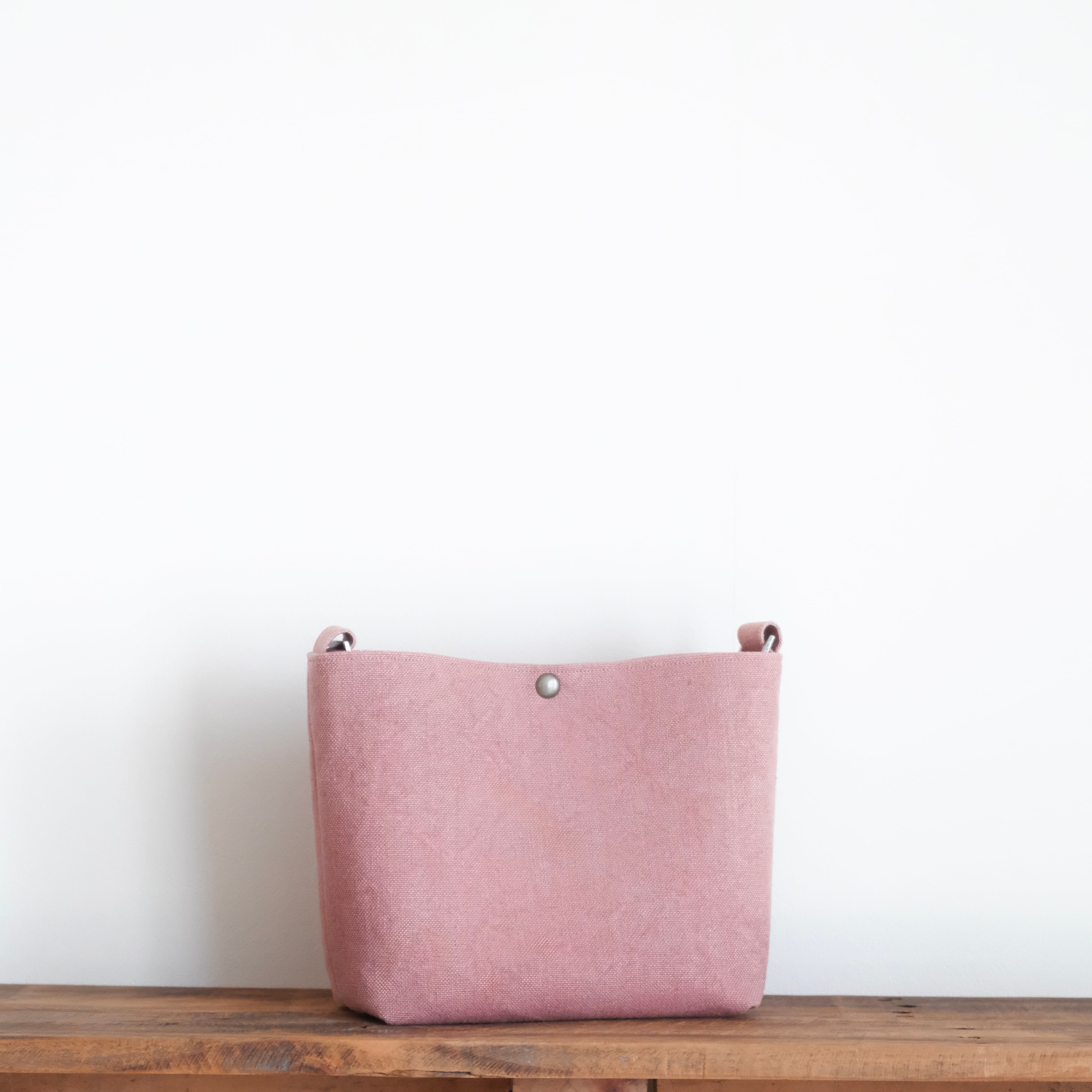 〈 桜と茜の染め 〉ショルダーバッグ