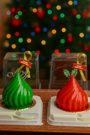 【店頭受取】クリスマスツリーセット　レッドツリー＆エメラルドツリー