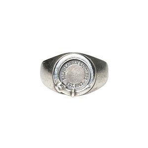 RALPH LAUREN silver signet ring
