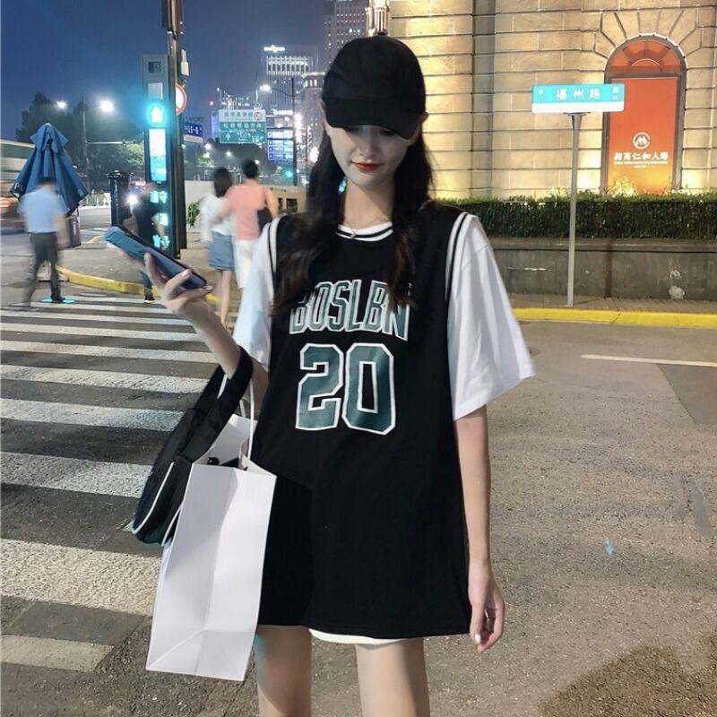 レディースサマーTシャツ ルーズトップス 大人ガーリー スウィート キュート カジュアル 夏物 1号婦人33577336730