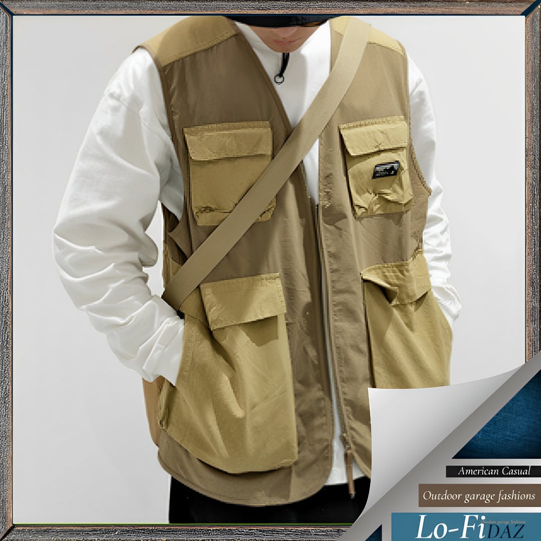 アウトドア マルチポケットベスト 30168