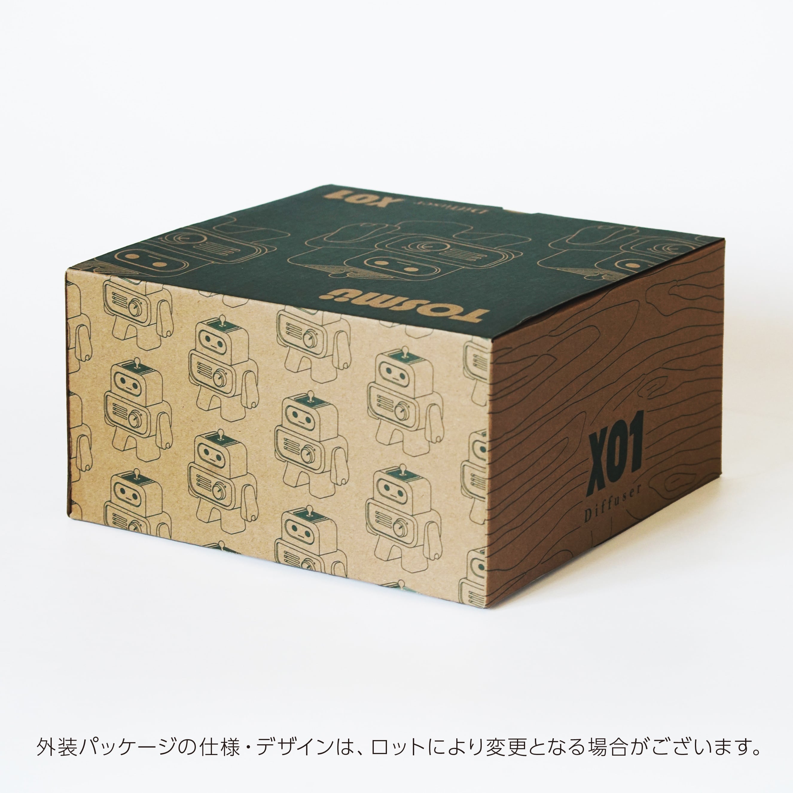 アロマディフューザー THE ROBOT コードレス TOSMU | TOSMUオンライン