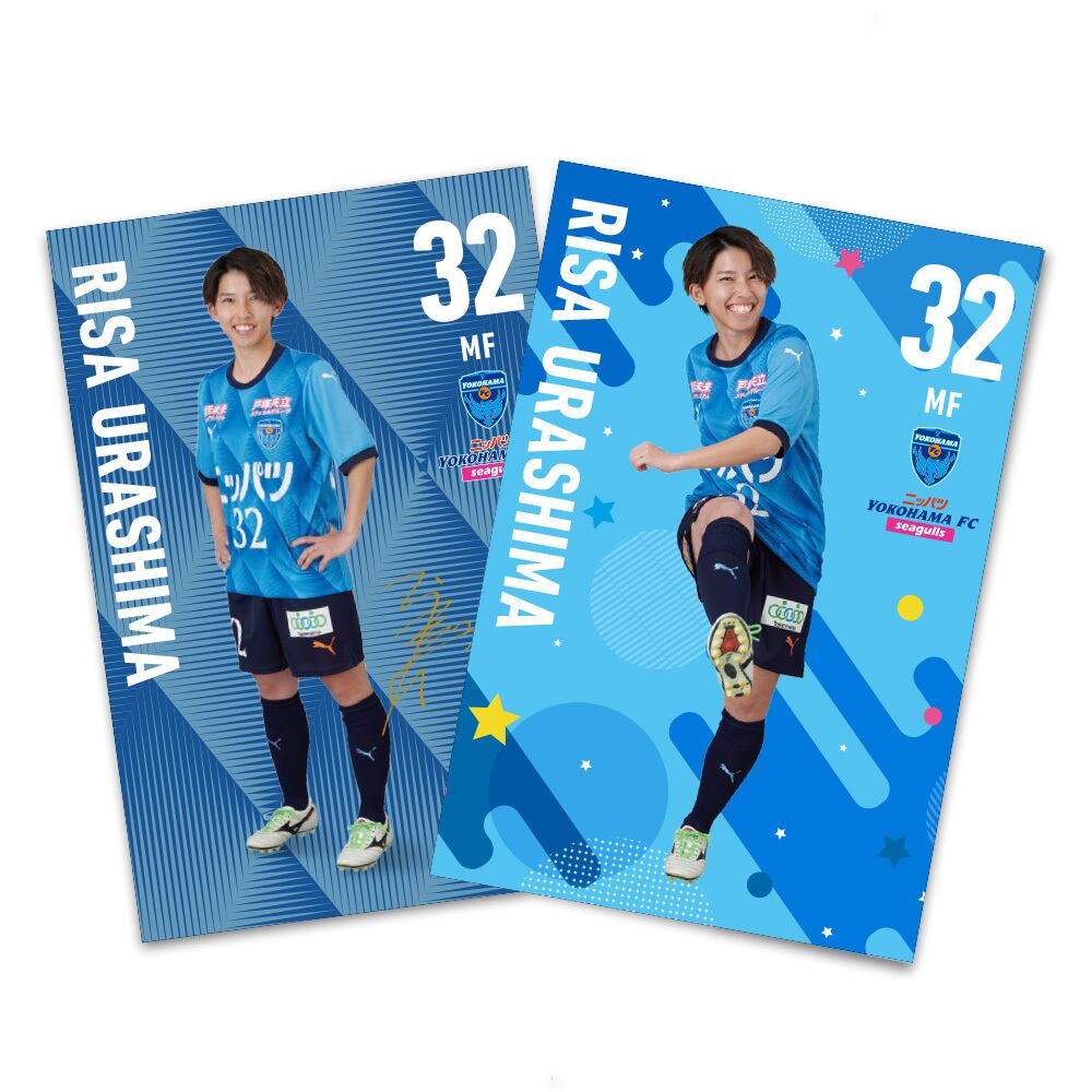 プレイヤーズポストカード2種セット | ニッパツ横浜FCシーガルズ公式
