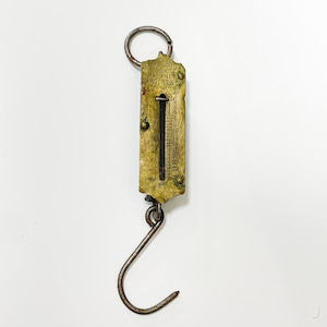 Late 1800's〜 Antique Sargent & Co. Excelsior Brass Pocket Balance Scale Made In USA