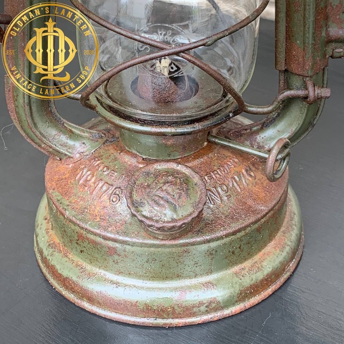 メンテ済 実働品】Feuerhand 176e Pilz オリーブ 純正クリア グローブ