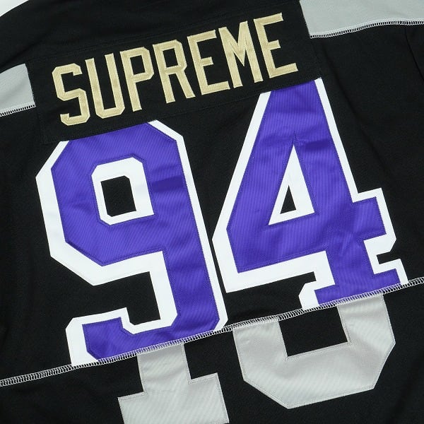 Size【S】 SUPREME シュプリーム 26SS Paneled Hockey Jersey Black