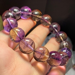 no2 極上★大玉！ボリビア産・アメトリンブレスレット