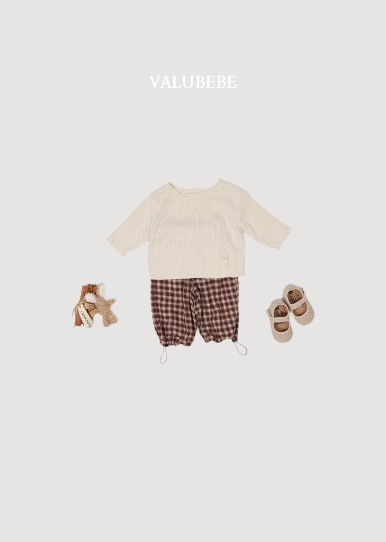 送料無料【予約】/ チェックチェックパンツ /valubebe