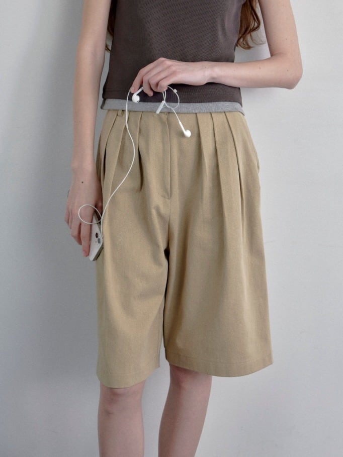 【 NOKCHA original 】bermuda chino pants/2colors