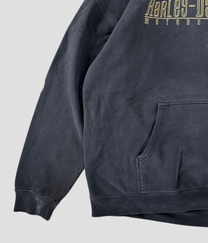 -Harley Davidson- Vintage 90-00s XL Print Hoodie