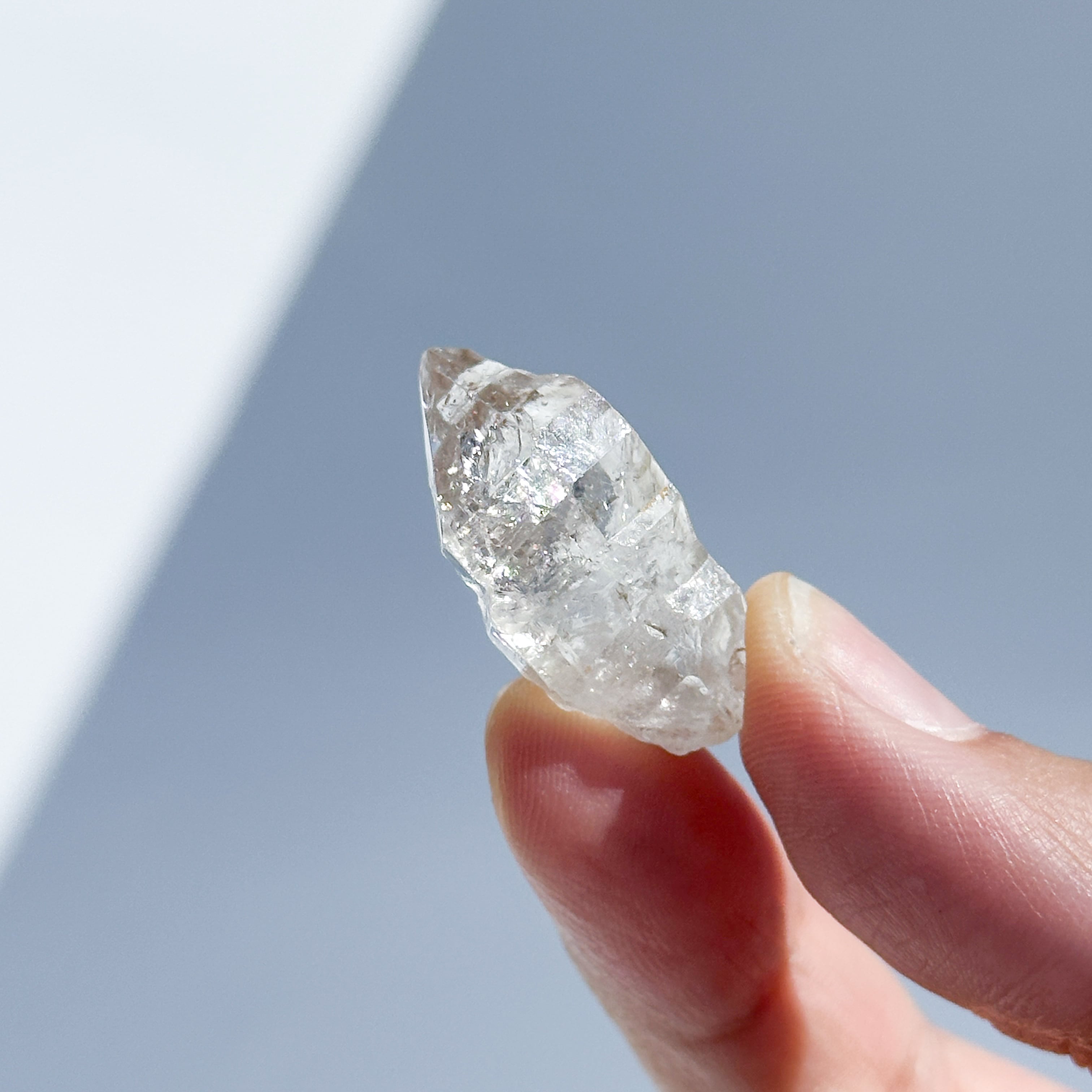 パキスタン産 ハーキマータイプ水晶01◇Herkimer type Clear Quartz