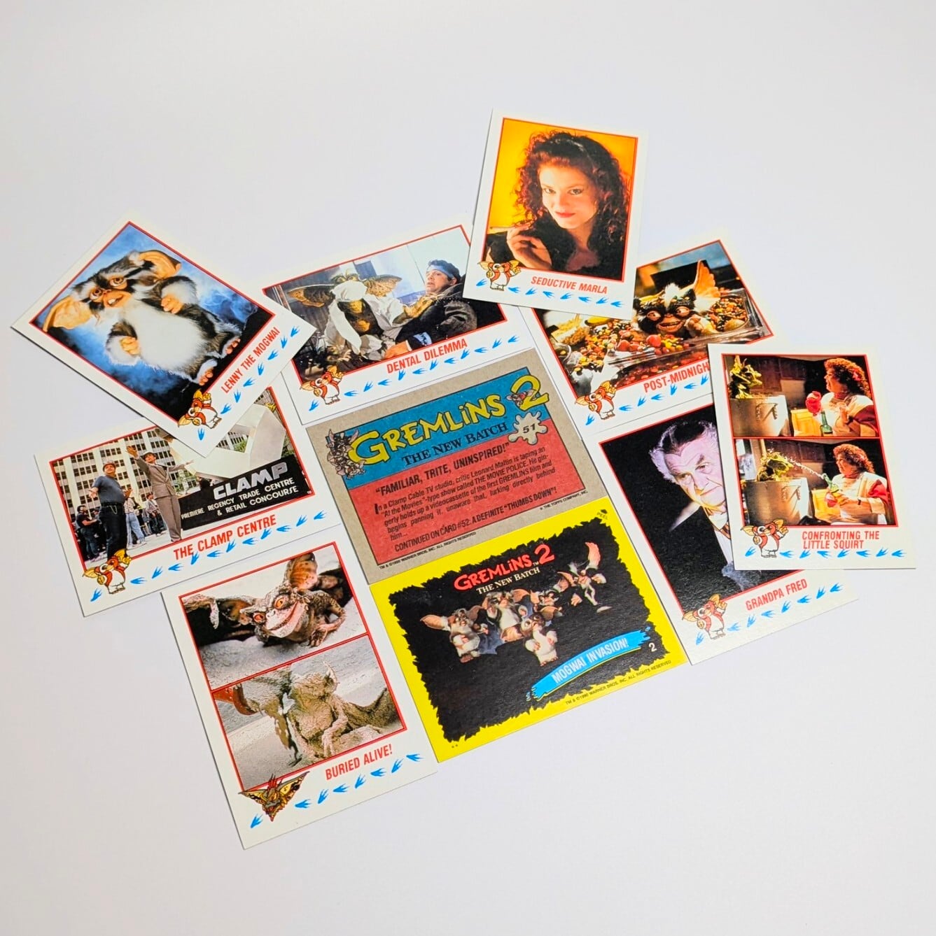 ☆送料無料！☆VINTAGE 1990 Topps【 グレムリン 2（Gremlins 2）Movie