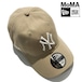 【ニューヨーク MoMA！】MoMA Design NY Yankees　ヤンキース ニューエラ MoMA限定キャップ Camel【moma001-camel】