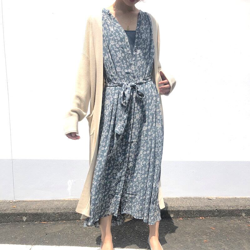 Valance Select 199 40 花柄シャツワンピース Valance セレクトショップ バランス Valance Select 199 40 花柄シャツワンピース Valance セレクトショップ バランス