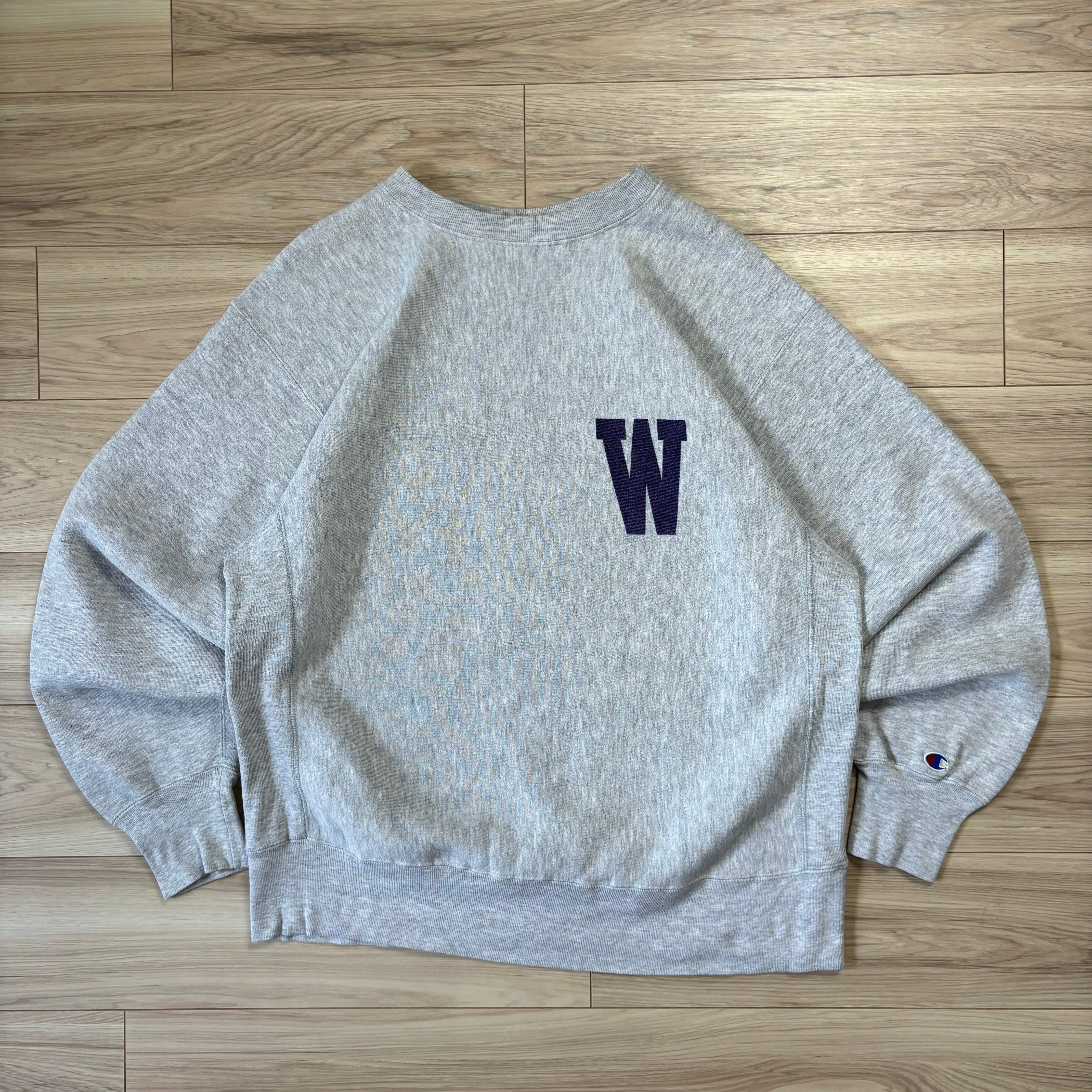 champion チャンピオン reverse weaveリバースウィーブ vintage 80's 両面染み込みプリント