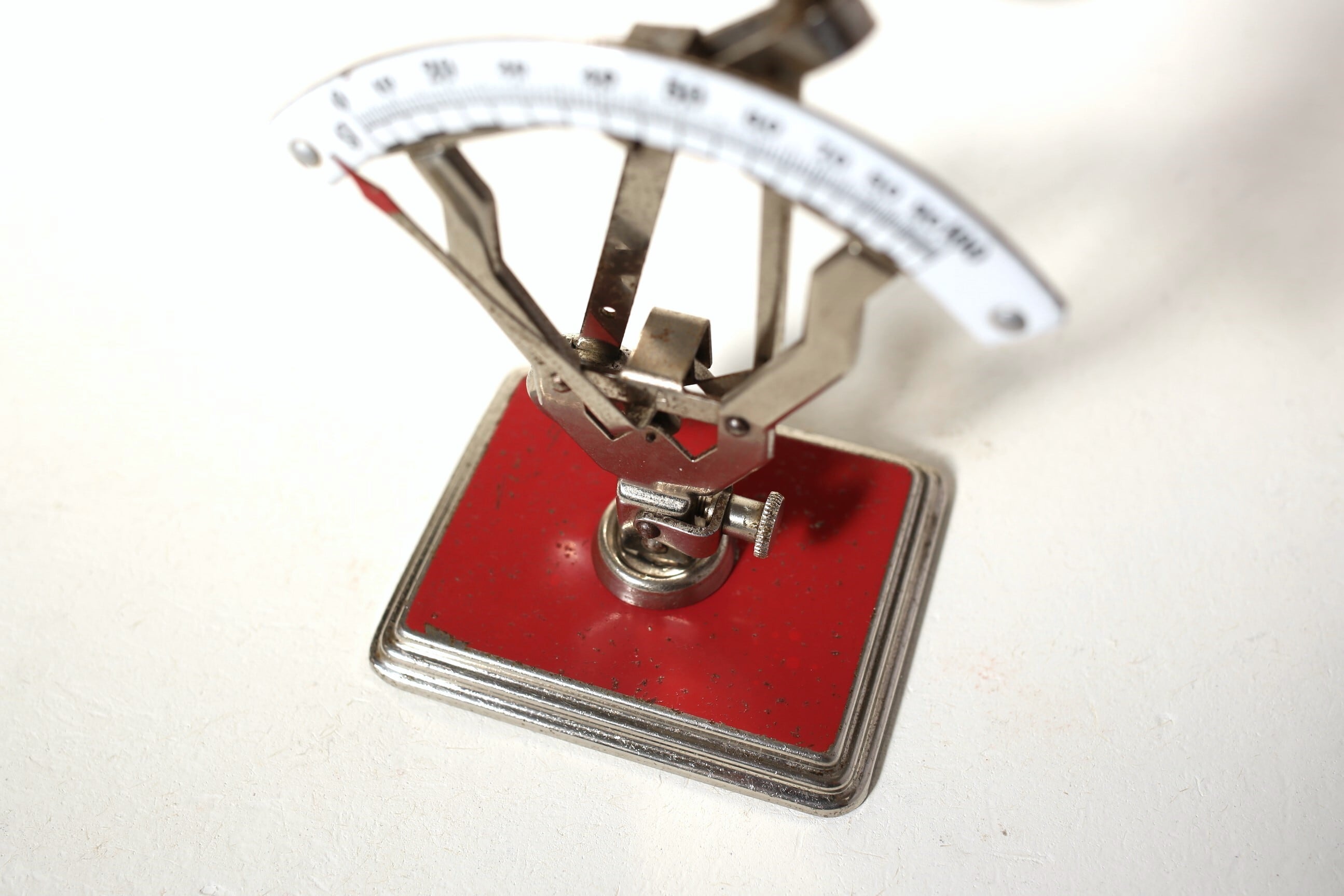 ドイツ アンティーク レタースケール 『JMAZ』ヤコブモール シルバー