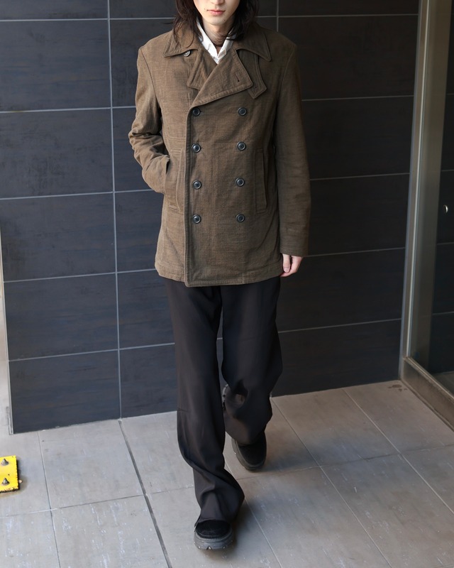 【Catherine Hamnett】short length pea coat
