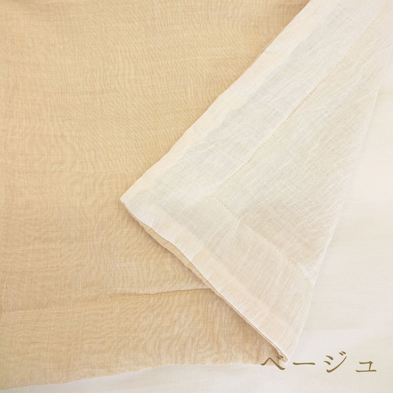 近江ちぢみ 本麻ケット【極涼～ごくりょう～】 お腹掛けに最適・ハーフ