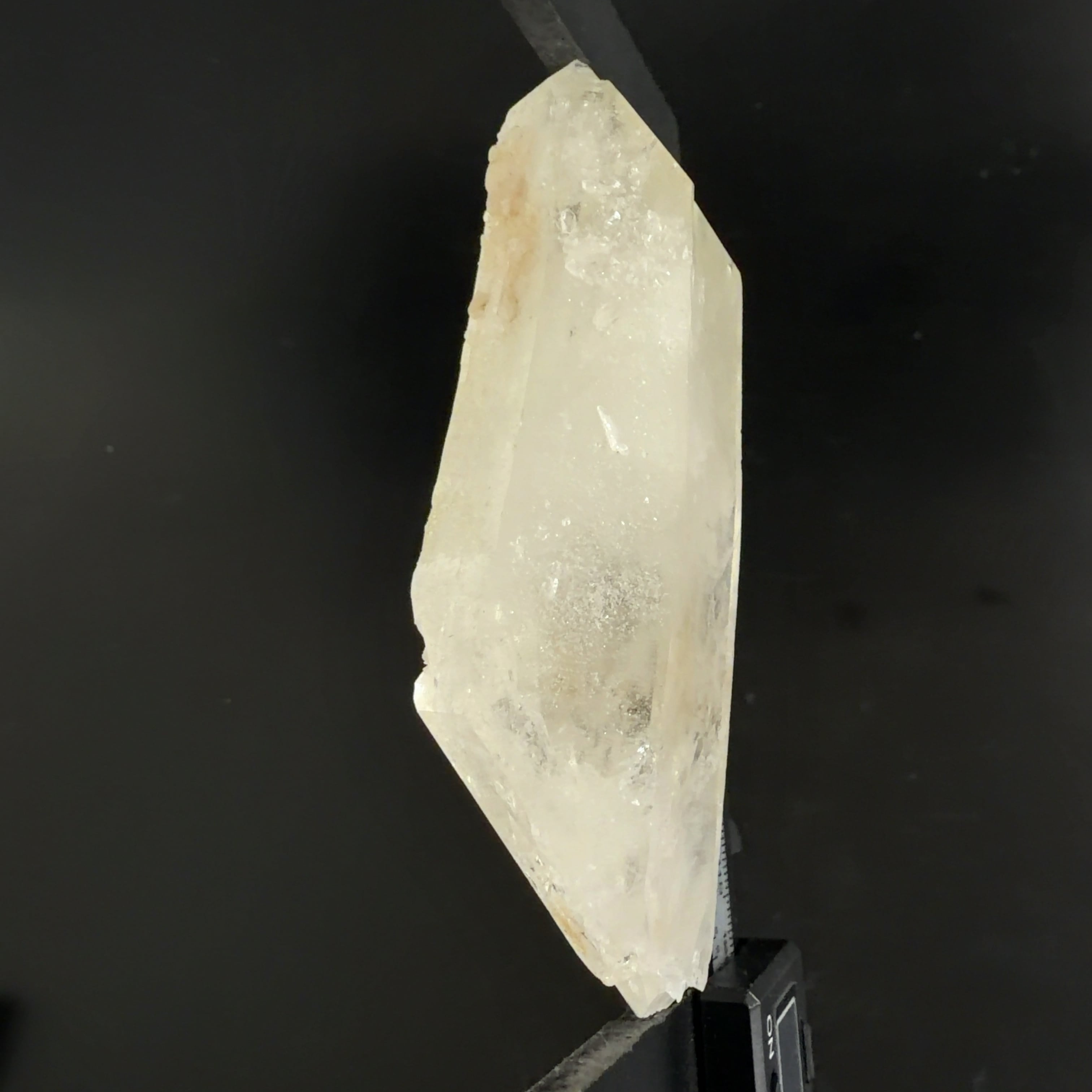 【セルフヒールド】チタニウム水晶 コロンビア産 97×26×23mm E33046】セルフヒールド 両錐 水晶 クォーツ ヒマラヤ水晶 ヒマラヤ産