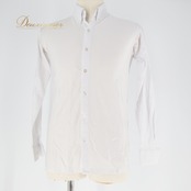 社交ダンス 衣装 タカダンス TAKADANCE シャツ ブラウス トップス メンズ 白 ストライプ 伸縮 ストレッチ ラテン ジャズ 長袖 ホワイト系 ダンスウェア メンズトップス 舞台衣装 動きやすい スタイリッシュ シンプル デザイン カジュアル 長袖シャツ おしゃれ