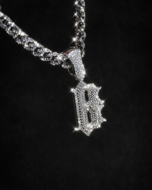 【数量限定】Belinda Iced Out Chain Necklace【BB26009】