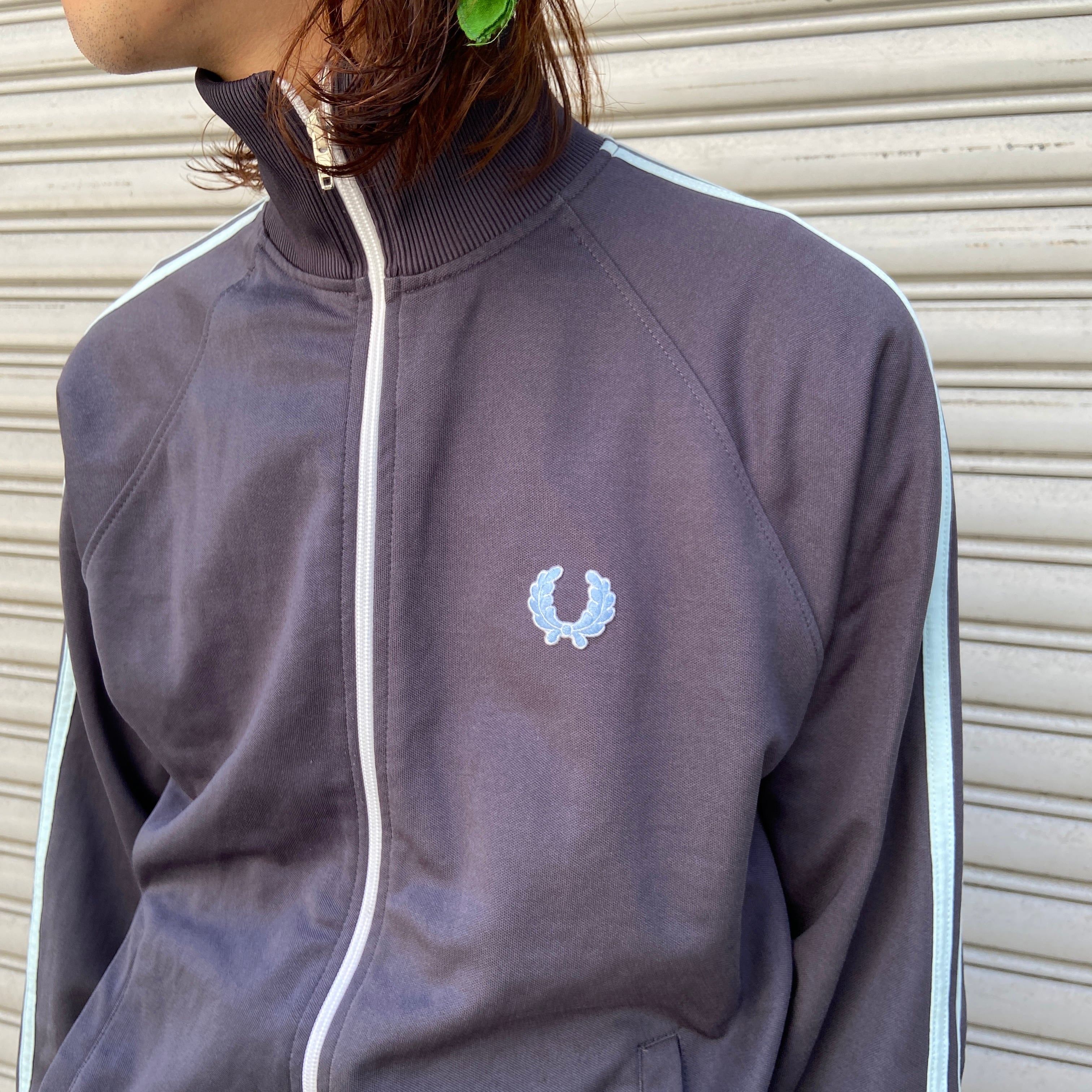 送料無料』ビンテージ FRED PERRY トラックジャケット グレー ...