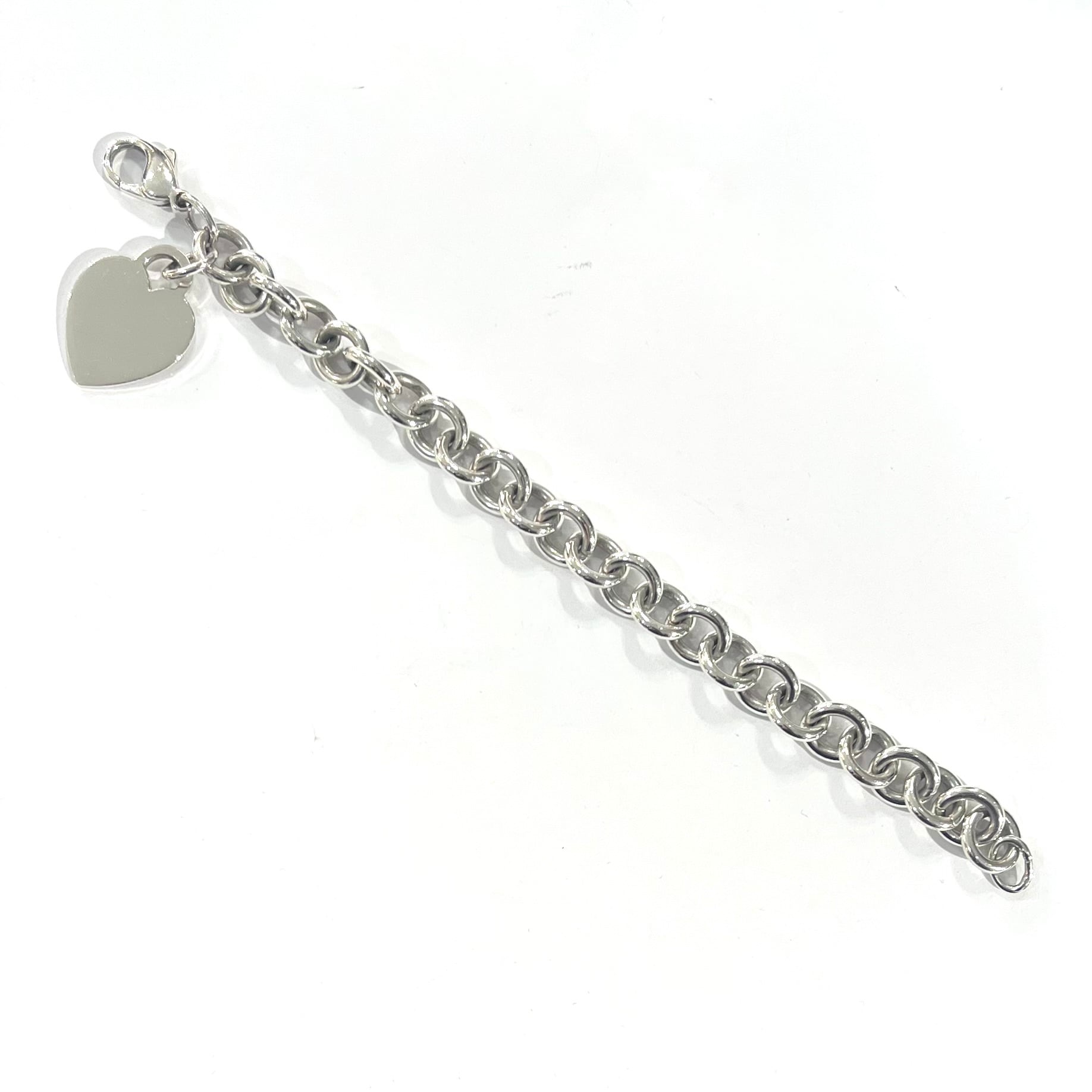 TIFFANY&CO. 】2999 ティファニーハートタグブレスレット シルバー925